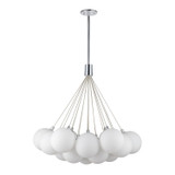 Kuzco Lighting - CH3128-OP - LED Chandelier - Bolla - Opal Glass