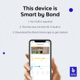 Kuzco Lighting - CF77860-MB/NW - 60"Ceiling Fan - Baylor - Matte Black/Natural Wood