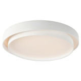 ET2 - E51046-WT - LED Flush Mount - Ziggurat - White