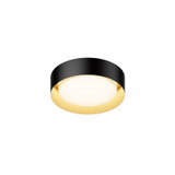 ET2 - E51010-BKGLD - LED Flush Mount - Echo - Black / Gold