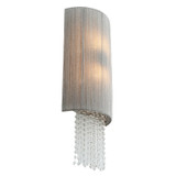 Metropolitan - N1511-613 - Two Light Wall Sconce - Crystal Reign - Polished Nickel