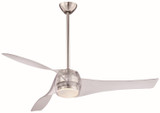 Minka Aire - F803DL-TL - 58"Ceiling Fan - Artemis Led - Translucent