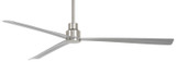Minka Aire - F789-BNW - 65" Ceiling Fan - Simple 65" - Brushed Nickel Wet