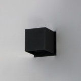ET2 - E41308-BK - LED Outdoor Wall Sconce - Alumilux Cube - Black