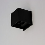 ET2 - E41308-BK - LED Outdoor Wall Sconce - Alumilux Cube - Black