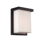 Modern Forms - WS-W1408-BK - LED Outdoor Wall Sconce - Ledge - Black