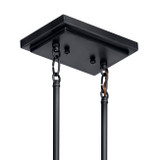 Kichler - 43696BK - Eight Light Linear Chandelier - Alton - Black