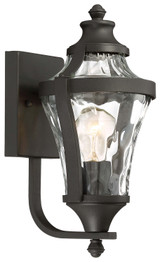 Minka-Lavery - 72561-66 - One Light Outdoor Wall Lamp - Libre - Coal
