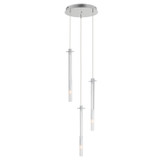 ET2 - E31095-93PC - LED Pendant - Pipette - Polished Chrome