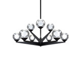 Modern Forms - PD-82027-BK - LED Chandelier - Double Bubble - Black