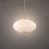 Modern Forms - PD-72316-27-AB - LED Pendant - Illusion - Aged Brass