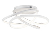 ET2 - E30640-MW - LED Flush Mount - Twisted - Matte White