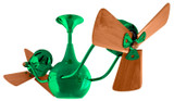 Matthews Fan Company - VB-GREEN-WD - 42"Ceiling Fan - Vent-Bettina - Green