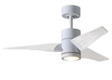 Matthews Fan Company - SJ-WH-MWH-42 - 42"Ceiling Fan - Super Janet - Gloss White