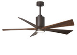 Matthews Fan Company - PA5-TB-WA-60 - 60"Ceiling Fan - Patricia - Textured Bronze