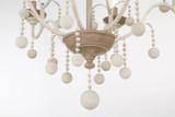 Minka-Lavery - 2669-717 - Nine Light Chandelier - Colonial Charm - White Wash & Sun Dried Clay