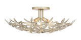 Minka-Lavery - 2144-735 - Four Light Flush Mount - Flower Child - Ambry Gold