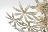 Minka-Lavery - 2144-735 - Four Light Flush Mount - Flower Child - Ambry Gold