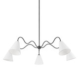 Mitzi - H699805-OB - Five Light Chandelier - Onda - Old Bronze