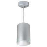 Nora Lighting - NYLM-5CCDXSSLE4 - LED Pendant - Cylinder Ilene - Silver