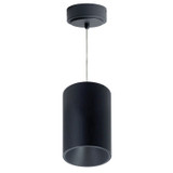 Nora Lighting - NYLM-5CCDXBBLE4 - Cable Mount Mini Cylinder - Cylinder Ilene - Black