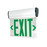 Nora Lighting - NX-812-LEDG2MW - LED Edge-Lit Exit Sign - Exit - White