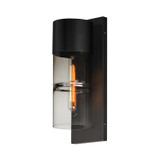 ET2 - E26144-142BK - LED Outdoor Wall Sconce - Smokestack - Black