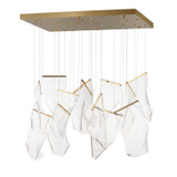 ET2 - E24878-133FG - LED Pendant - Rinkle - French Gold