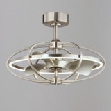 Maxim - 61002SN - LED Fandelight - Corona Fan - Satin Nickel