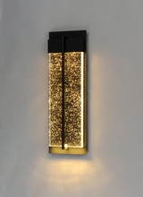 Maxim - 56194BGBK - LED Outdoor Wall Sconce - Cascade - Black