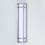 Maxim - 55575WTSN - LED Outdoor Wall Sconce - Moon Ray - Satin Nickel