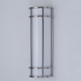 Maxim - 55573WTSN - LED Outdoor Wall Sconce - Moon Ray - Satin Nickel