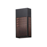 Maxim - 54804BK - LED Outdoor Wall Sconce - Lattice - Black
