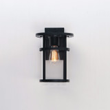 Maxim - 40623CLBK - One Light Outdoor Wall Sconce - Clyde Vivex - Black