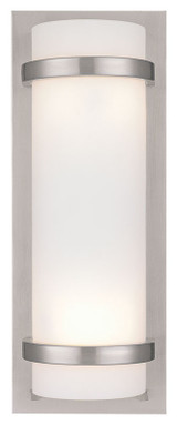 Minka-Lavery - 341-84 - Two Light Wall Sconce - Brushed Nickel