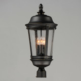 Maxim - 40092CDBZ - Three Light Outdoor Pole/Post Lantern - Dover VX - Bronze