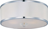 Maxim - 39821BCWTPC - Three Light Semi-Flush Mount - Metro - Polished Chrome