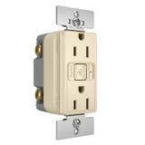 Legrand - WNRR15LA - 15A Outlet - radiant - Light Almond
