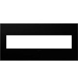 Legrand - AWP5GNK1 - Gang Wall Plate - Adorne - Black
