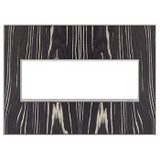 Legrand - AWM3GMA4 - Gang Wall Plate - Adorne - Macassar