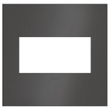 Legrand - AWC2GBBN4 - Wall Plate - Adorne - Black