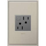 Legrand - ARPS152M4 - Energy-Saving On/Off Outlet - Adorne - Magnesium