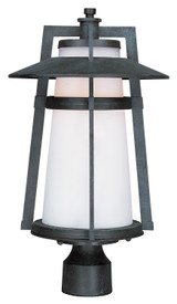 Maxim - 3530SWAE - One Light Outdoor Pole/Post Lantern - Calistoga - Adobe