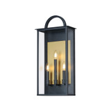 Maxim - 30756CLBK - Three Light Outdoor Wall Sconce - Manchester - Black