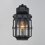 Maxim - 30081CDCF - One Light Outdoor Wall Lantern - Nantucket - Country Forge