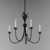 Maxim - 2885AR - Five Light Chandelier - Paloma - Anthracite