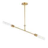 Maxim - 26372CLNAB - LED Pendant - Equilibrium - Natural Aged Brass