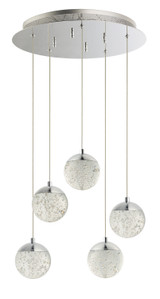 ET2 - E24264-91PC - LED Pendant - Orb II - Polished Chrome