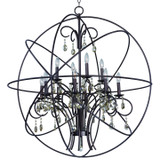 Maxim - 25147OI - 12 Light Pendant - Orbit - Oil Rubbed Bronze