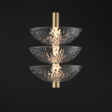 Maxim - 24983TCSBR - LED Pendant - Metropolis - Satin Brass